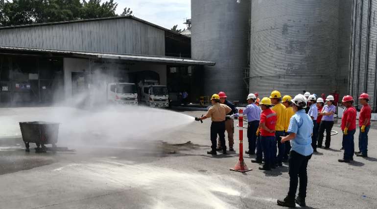 Personal participó en capacitación sobre Brigadas contra incendio y evacuación