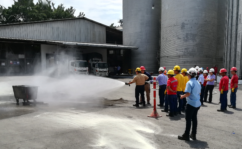 Personal participó en capacitación sobre Brigadas contra incendio y evacuación